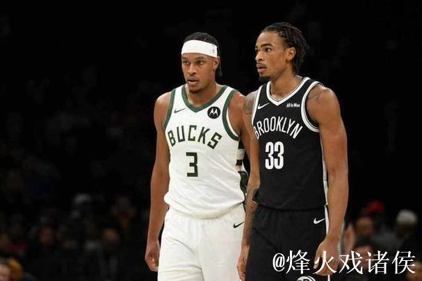 篮网狂胜雄鹿45分,9人得分上双追平队史纪录 篮网狂胜雄鹿45分,9人得分上双追平队史纪录